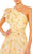 Ieena Duggal 55810 - One Sleeve Floral Printed Prom Dress Evening Dresses