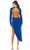 Ieena Duggal 55972 - Asymmetrical Skirt Long Sleeve Dress Prom Dresses