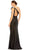 Ieena Duggal 68100 - Bow-Accented Asymmetric Evening Dress Prom Dresses