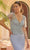 Ivonne D 116D31MOD - Short Sleeve Embellished Mother of The Bride Dress Mother of the Bride Dresses