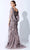 Ivonne D 221D41W - Floral and Beaded Lace Gown Evening Dresses