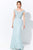 Ivonne D by Mon Cheri - 120D09 Lace Embroidered Off-Shoulder Dress Mother of the Bride Dresses 4 / Water