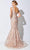 Ivonne D by Mon Cheri - V-Neck Trumpet Evening Dress Mother of the Bride Dresses
