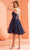 J'Adore Dresses J22088 - Lace-Up Back Cocktail Dress Special Occasion Dress