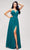 J'Adore - J17039 Sweetheart A-Line Evening Dress Special Occasion Dress 2 / Pine