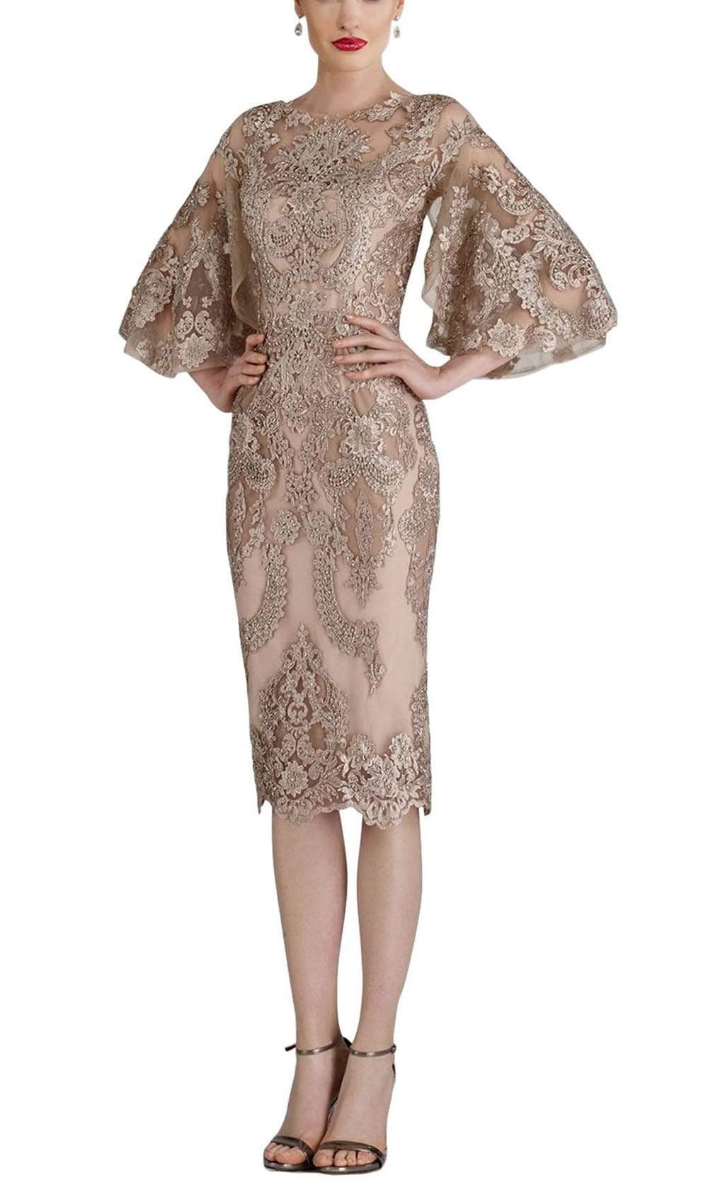 Janique W2068 Prom Dress - Champagne | NewYorkDress Janique W2068 Prom Dress - Champagne | NewYorkDress