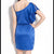 Jessica Simpson - JS1R3164 One Shoulder Flutter Sleeve Cocktail Dress Party Dresses