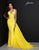 Johnathan Kayne - 2308 Fitted Trumpet Evening Dress Evening Dresses 00 / Yellow