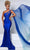 Johnathan Kayne 2516 - One Shoulder Mermaid Long Dress Special Occasion Dress 00 / Royal