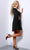 Johnathan Kayne 2536 - Cape Sleeves Sheath Cocktail Dress Cocktail Dresses
