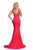 Johnathan Kayne - 9213 Crystal Embellished Plunging V-Neck Gown Special Occasion Dress