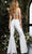 Jovani 05307 - Two Piece Heart-Shaped Bell Bottom Pantsuit Formal Pantsuits