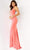 Jovani - 07297 Embellished Plunging V Neck Trumpet Dress Special Occasion Dress