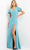 Jovani 07525 - Puffed Sleeve Mermaid Evening Gown Evening Dresses