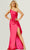 Jovani 07536 - One Shoulder High Slit Prom Gown Prom Dresses