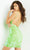 Jovani - 07785 Short Sequin-Motif Backless Dress Homecoming Dresses