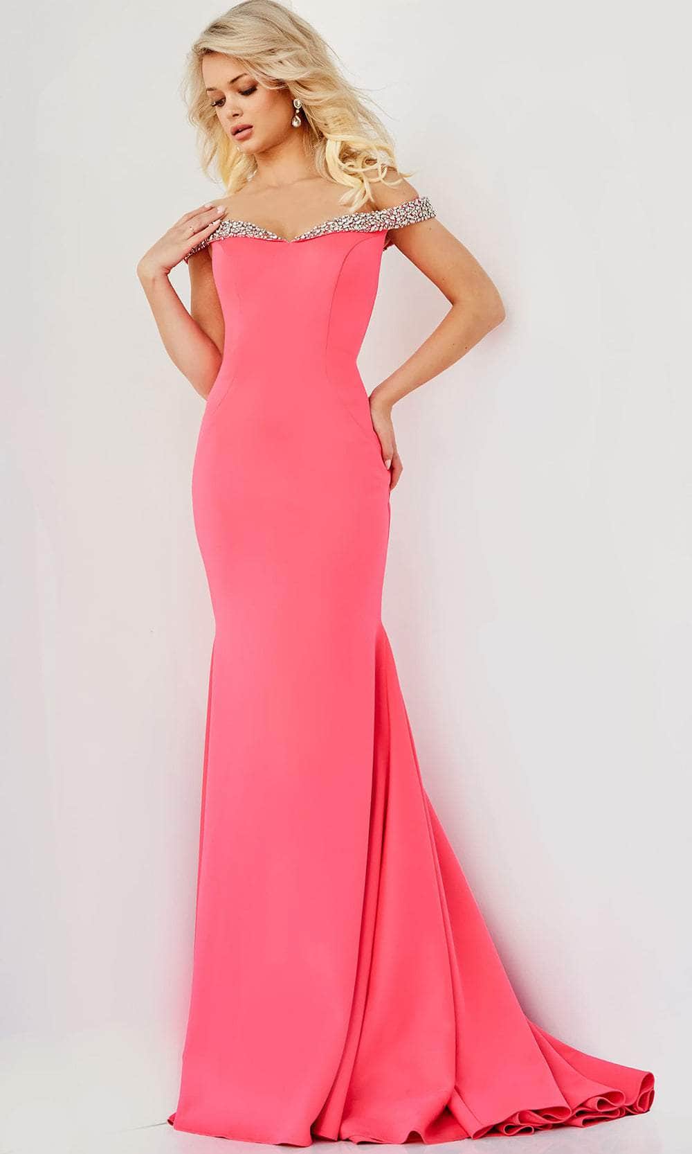 cerise prom dress Long Cerise Pink Prom Dresses Raspberry Pink Long Glitter Prom Dress With Ruffles