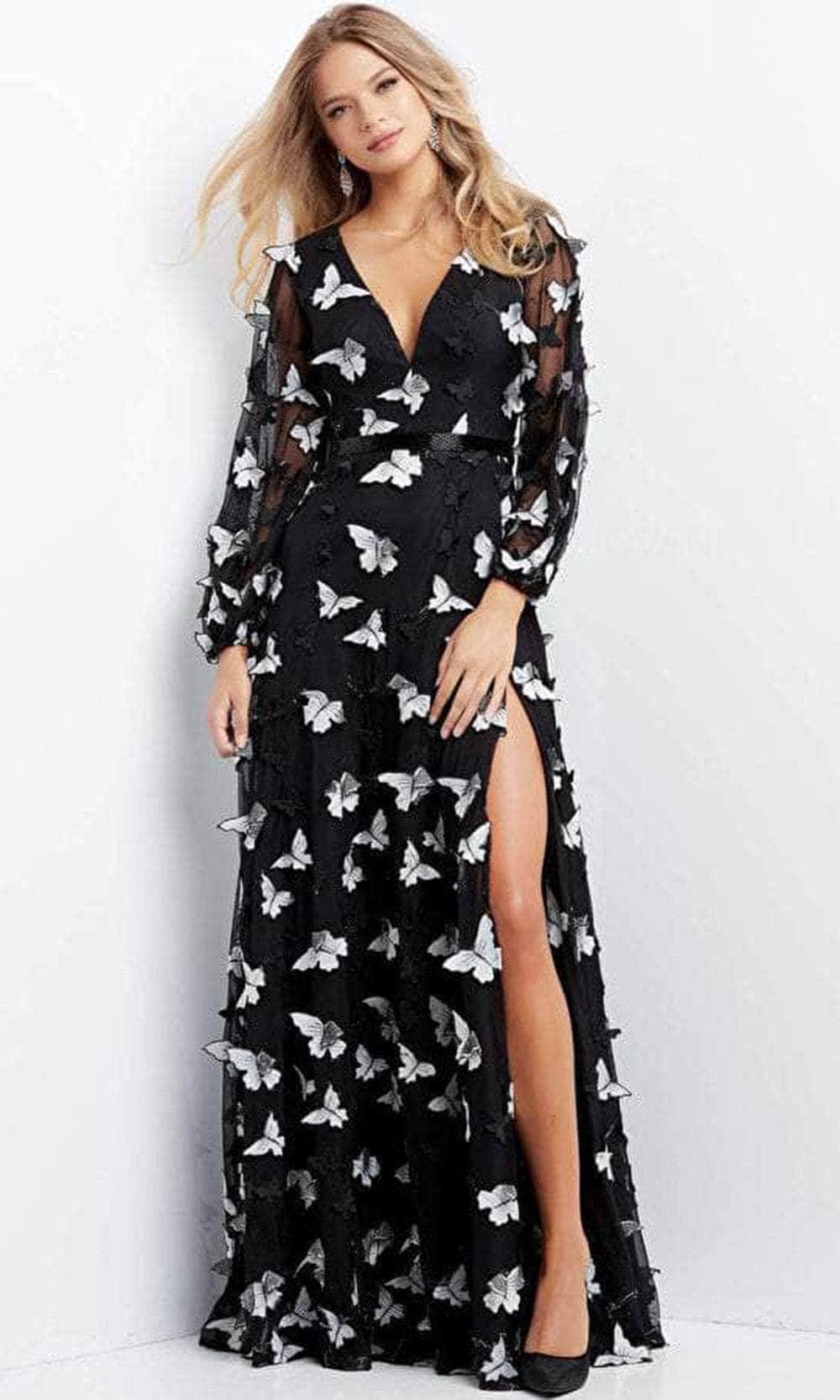 dressberry printed fit & flare monochrome maxi dress reviews Long Sleeve Black And White Print Evening Skirt DressBerry Polka Dot Print Tie-Up Neck Fit