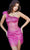 Jovani 09483 - Beaded Illusion Bodice Cocktail Dress Special Occasion Dress