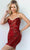Jovani 09694 - Sequined Strapless Cocktail Dress Special Occasion Dress