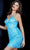 Jovani 22342 - Fringe Embellished Sleeveless Short Dress Special Occasion Dress