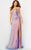 Jovani 22822 - Plunging Sequin Prom Dress Prom Dresses 00 / Purple