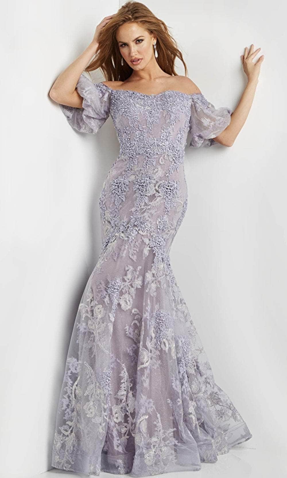 Jovani 24003 - Off Shoulder Lace Evening Dress 6 / Violet - Shop Jovani dresses on Couture Candy at CoutureCandy.com Jovani 24003 - Off Shoulder Lace Evening Dress 6 / Violet - Shop Jovani dresses on Couture Candy at CoutureCandy.com