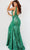 Jovani 24097 - V-Neck Geometric Sequin Prom Dress Special Occasion Dress