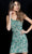 Jovani - 3165 Embellished One Shoulder Fitted Dress Homecoming Dresses 00 / Green