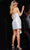 Jovani 36596 - Draped Accent Homecoming Dress Homecoming Dresses