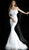 Jovani - 63891 Strapless Feather-Fringed Mermaid Gown Special Occasion Dress