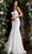 Jovani Bridal - JB02836 Embroidered Strapless Bridal Dress Bridal Dresses