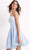 Jovani - JVN04640 Strapless Straight-Across Glitter A-Line Dress Homecoming Dresses