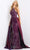 Jovani - JVN07379 Halter Overskirt Beaded Gown Prom Dresses