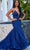 Jovani JVN07398 - Embroidery Applique Mermaid Prom Dress Prom Dress