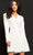 Jovani - M1265 V Neck Collared Mini Dress Special Occasion Dress