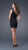 La Femme - 15844 Rhinestone-encrusted One Shoulder Asymmetric Neck Short Sheath Dress Special Occasion Dress