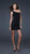La Femme - 15887 Adorned Asymmetrical Sheath Cocktail Dress Special Occasion Dress 00 / Black