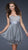 La Femme - 16541 Bejeweled Sweetheart Chiffon A-line Dress Special Occasion Dress 00 / Platinum