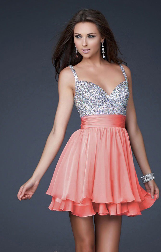La Femme - 16813 Bejeweled Short Chiffon Party Dress 2 / Peacock - Shop La Femme Dresses On Couture Candy at CoutureCandy.com La Femme - 16813 Bejeweled Short Chiffon Party Dress 2 / Peacock - Shop La Femme Dresses On Couture Candy at CoutureCandy.com
