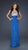 La Femme - 17909 Strapless Rhinestone Embellished Long Gown Special Occasion Dress 00 / Sapphire Blue