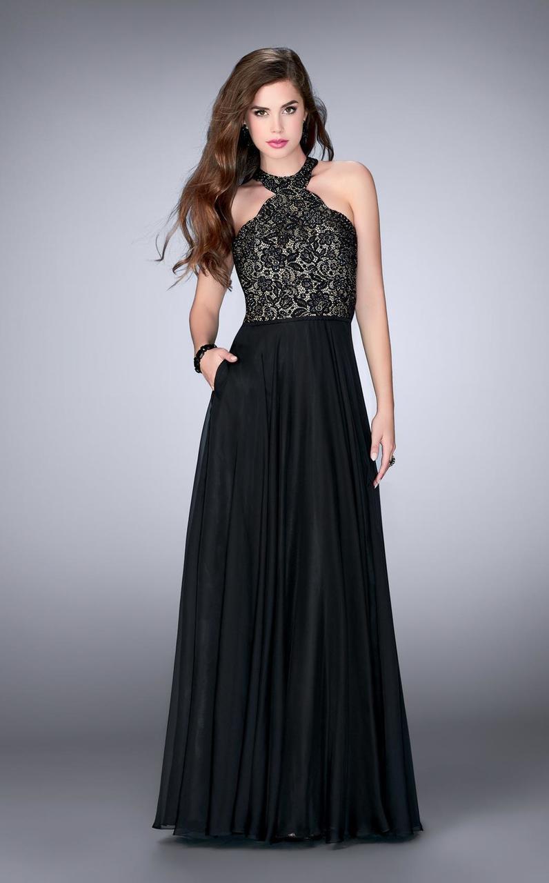 La Femme 23975 Prom Dress - Black | NewYorkDress La Femme 23975 Prom Dress - Black | NewYorkDress