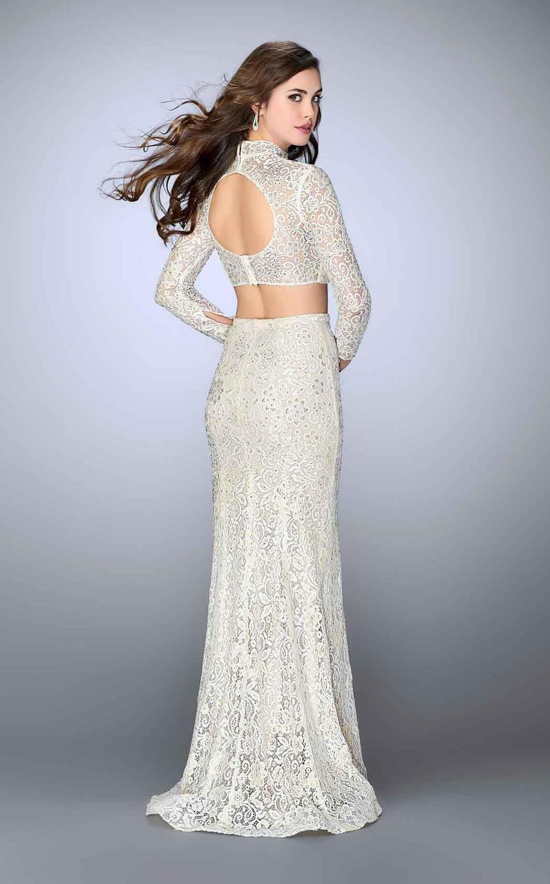 La Femme 24013 Dress 00 / Ivory - Shop La Femme dresses on Couture Candy at CoutureCandy.com La Femme 24013 Dress 00 / Ivory - Shop La Femme dresses on Couture Candy at CoutureCandy.com