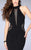 La Femme - 24261 Sizzling Sheer Panel Sheath Long Evening Gown Special Occasion Dress