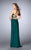 La Femme - 24380 Strappy Open Back Halterneck Long Prom Dress Special Occasion Dress