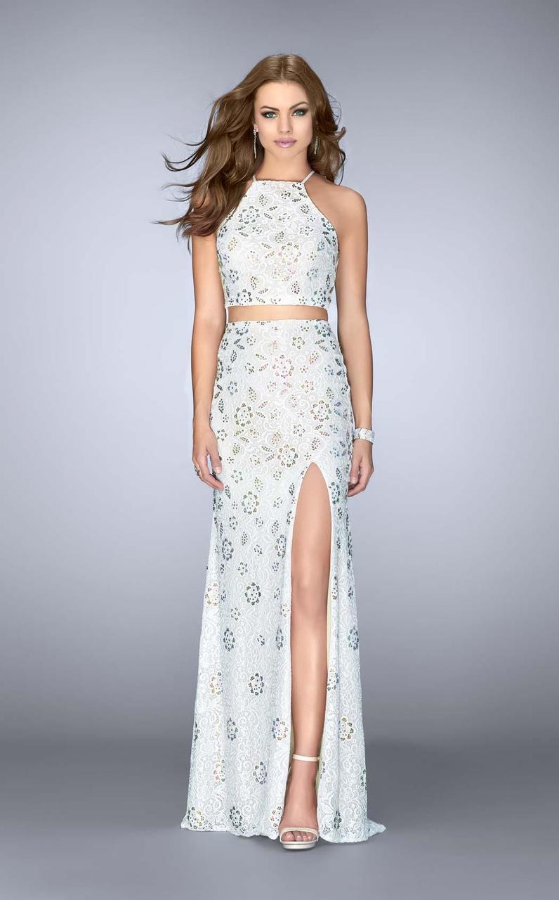 La Femme 24678 Prom Dress - White | NewYorkDress La Femme 24678 Prom Dress - White | NewYorkDress