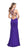 La Femme - 25540 Sleeveless High Halter Satin Sheath Gown Special Occasion Dress