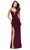 La Femme - 25648 Plunging Sweetheart Crisscross Strapped Gown Evening Dresses