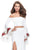 La Femme - 25741 Two Piece Long Bell Sleeve Jersey Sheath Dress Special Occasion Dress