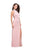 La Femme - 25767 Beaded High Halter Jersey Sheath Dress Special Occasion Dress